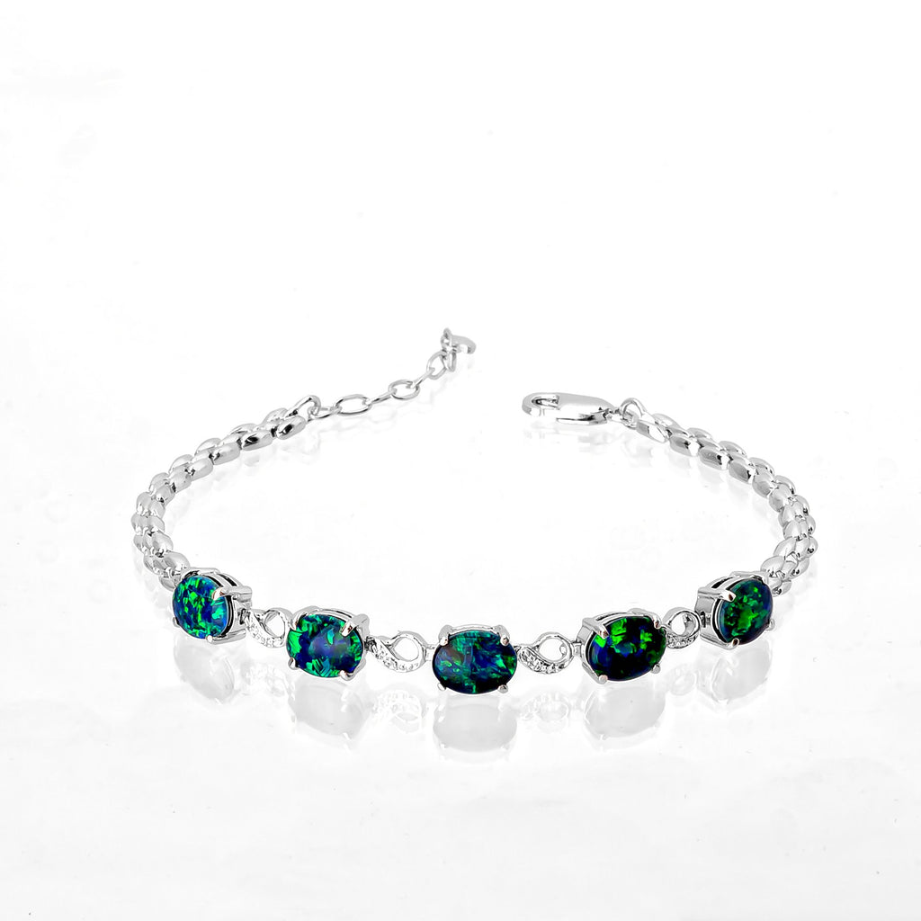 Elegant Opal Bracelet 7*5